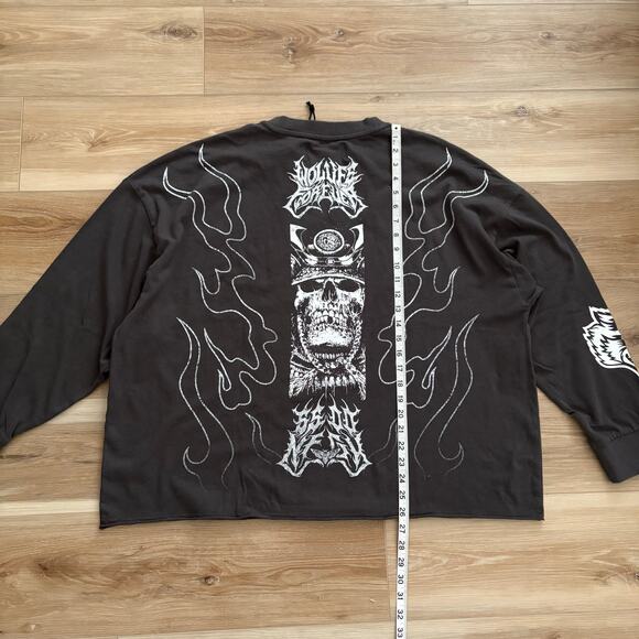 Darc Sport Bushido Metal Samurai Box Cut Long Sleeve Tee XXL - Picture 5 of 6